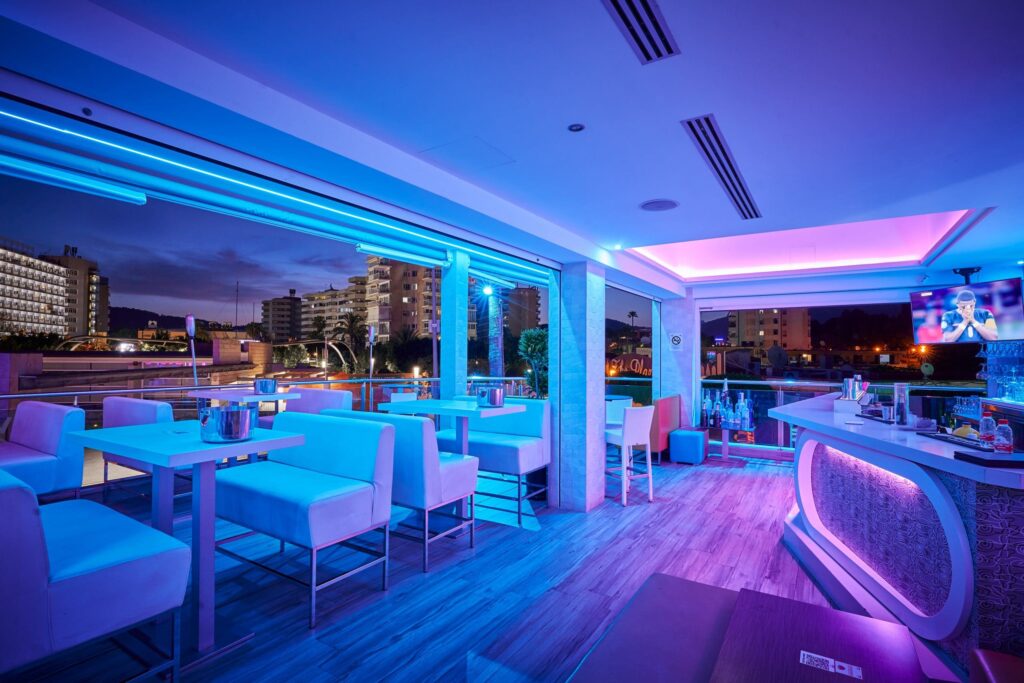 VIP roof terrace Magaluf