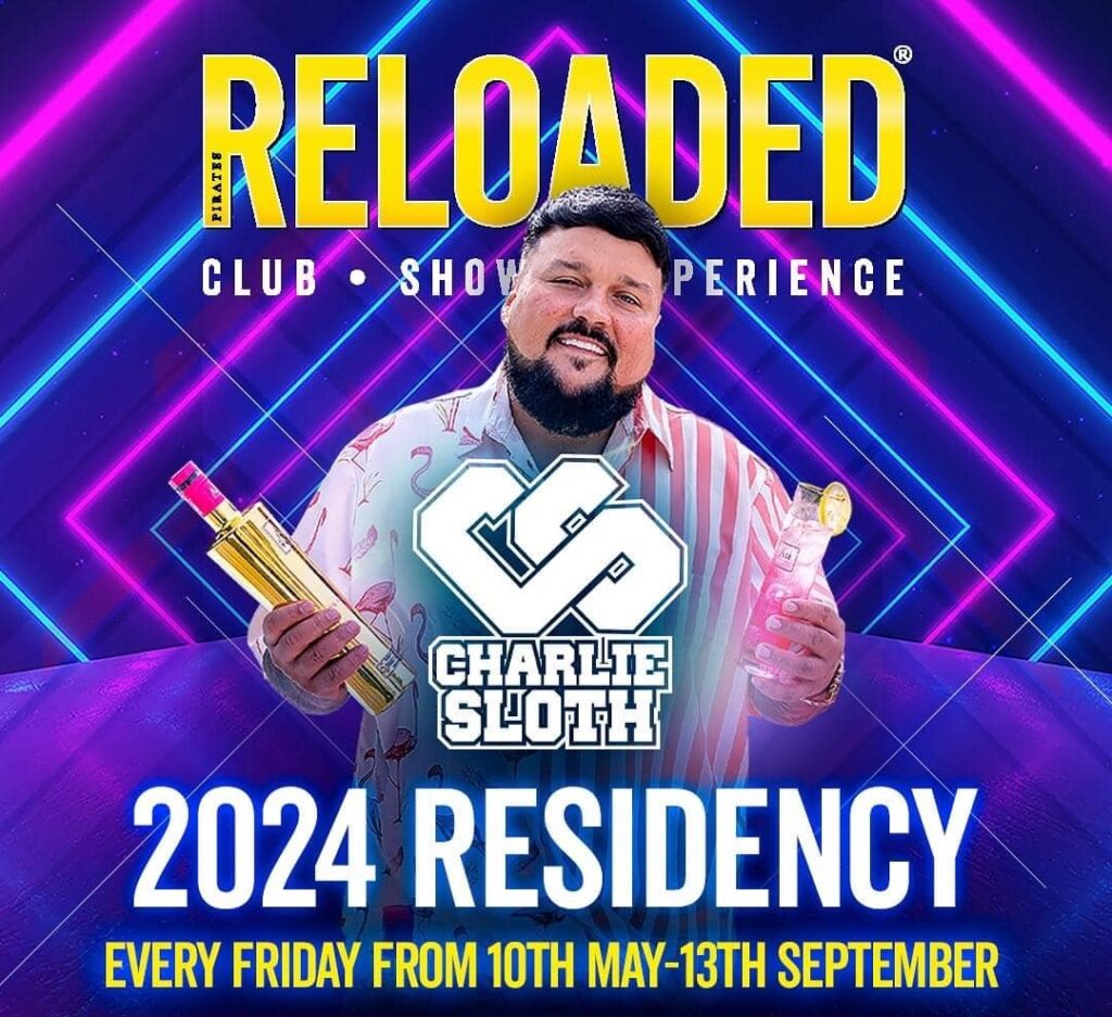 Charlie Sloth im Pirates Reloaded Magaluf
