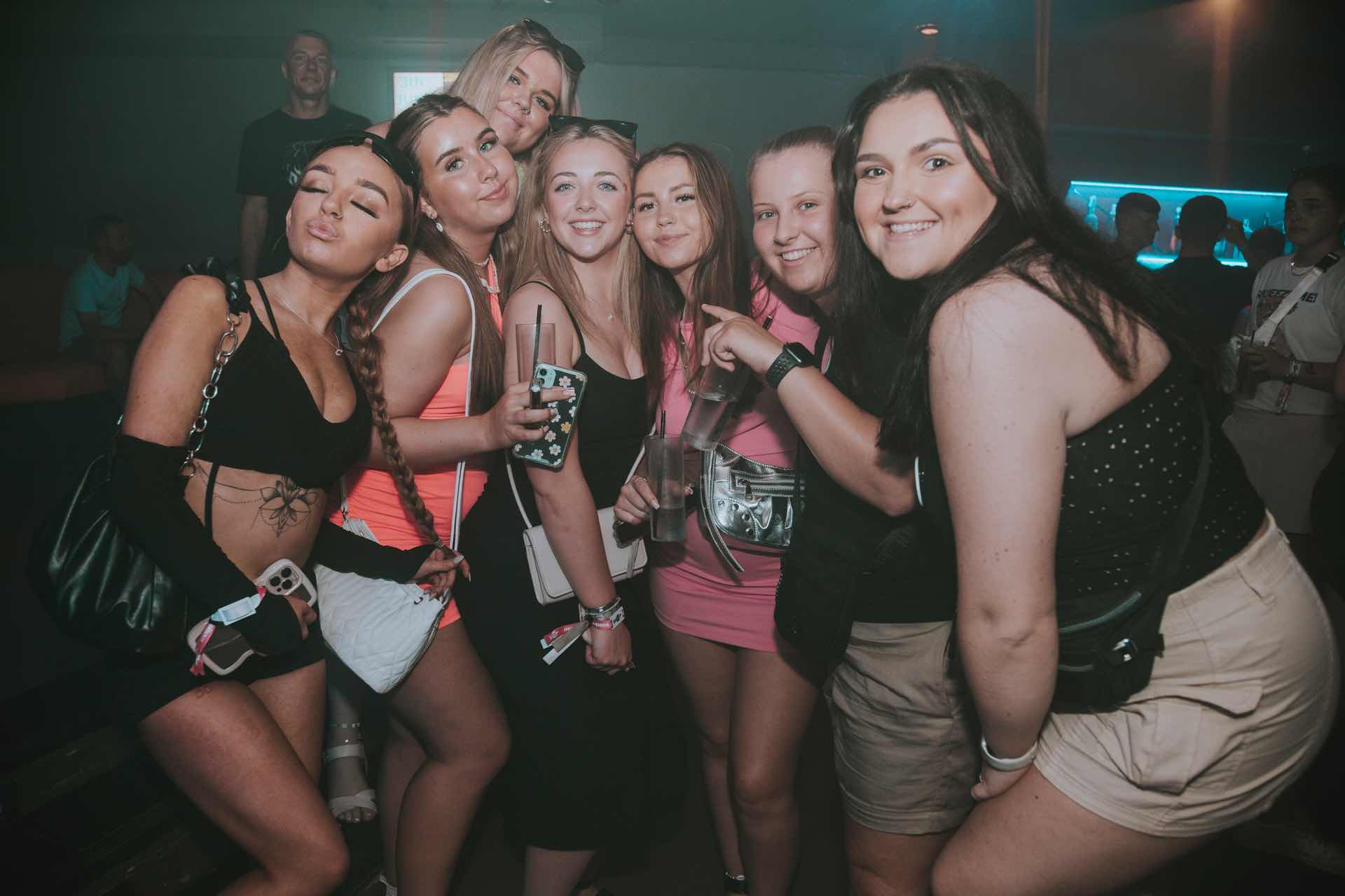 People on a party at MCP in Magaluf