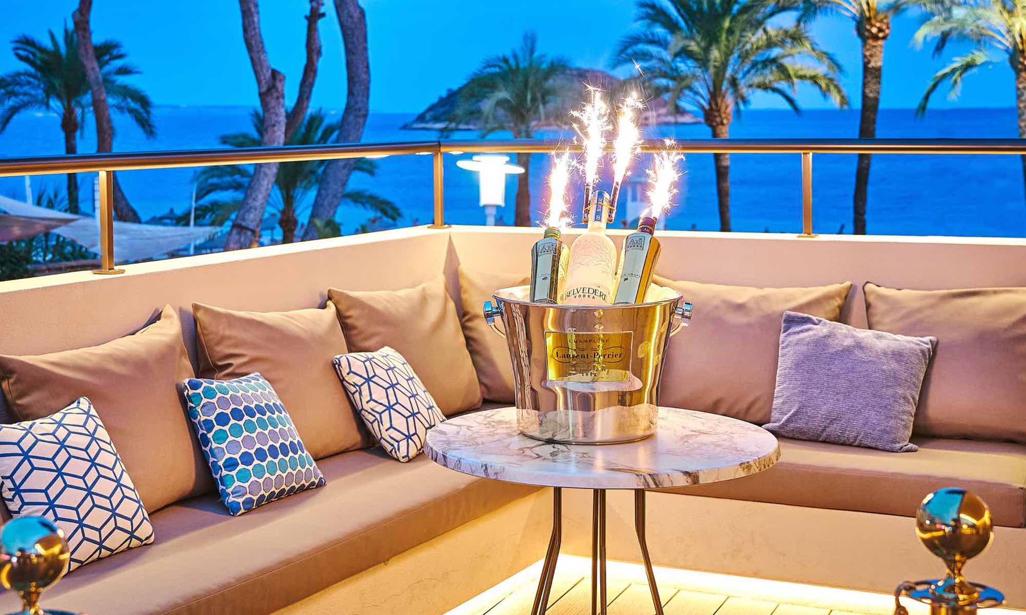 VIP Magaluf table at Mavara