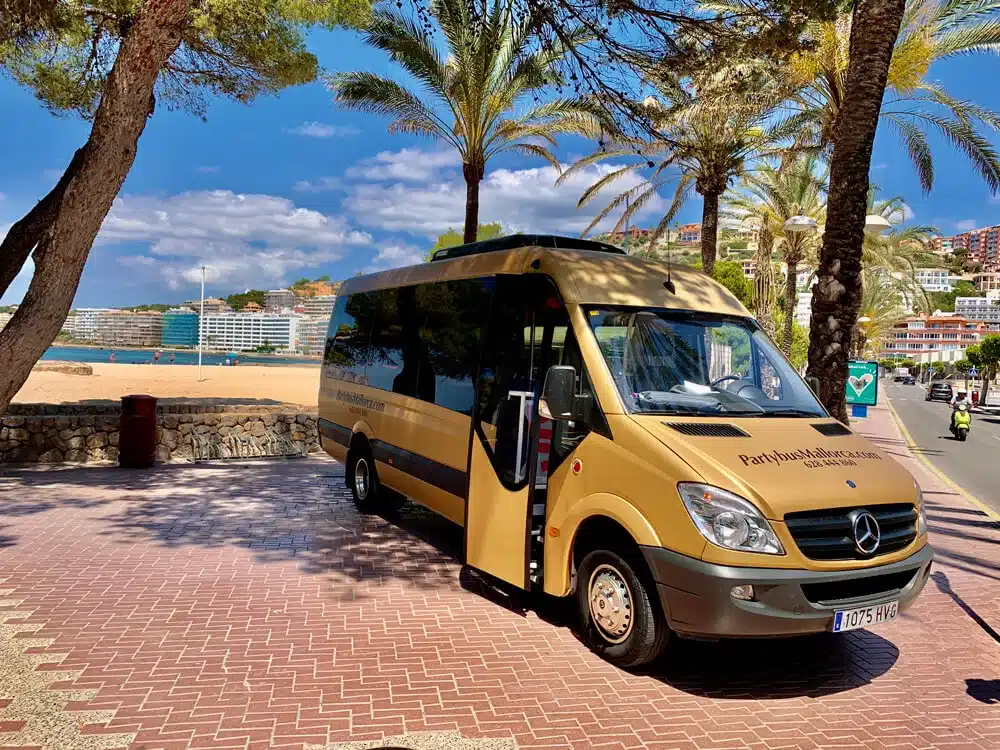 Magaluf party bus