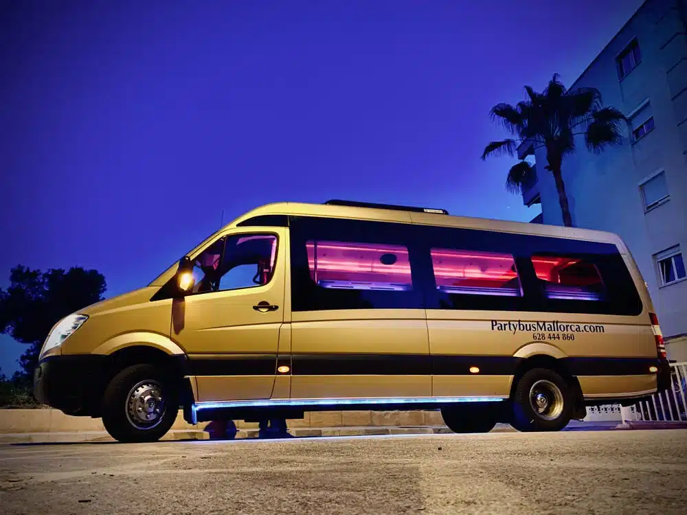 Magaluf party bus