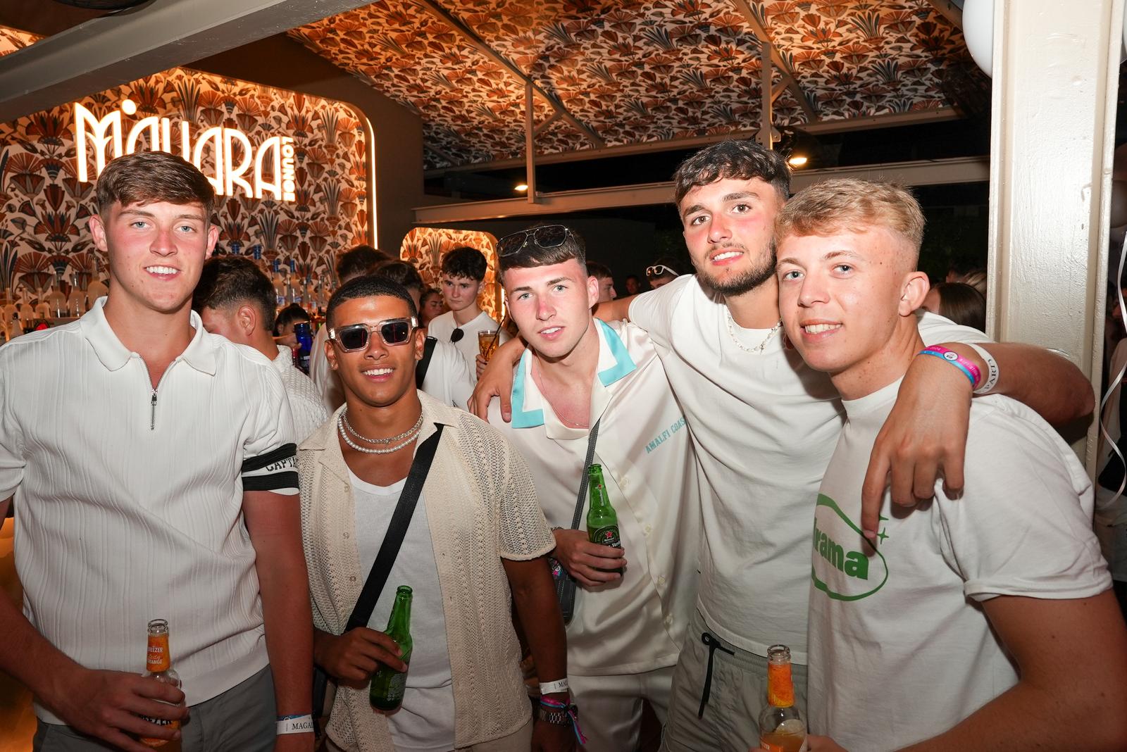 Magaluf white party